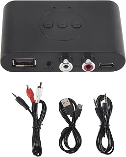 Bluetooth 5.3 Audio Receiver NFC USB U Disk 3.5mm AUX USB Stereo Music Wireless Adapter for Car Speaker Amplifier