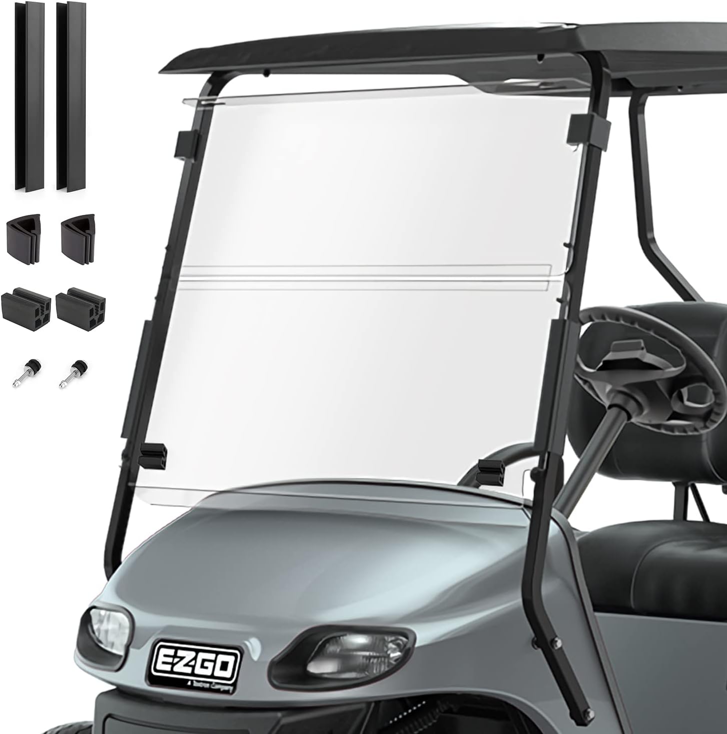 EZGO TXT Glof Cart Windshield for 19942013 & Clear