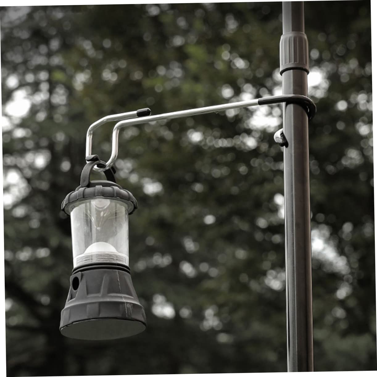 BEBEMOKO 2pcs Anti-Skid Hook Bedroom Hooks Garden Hangers Holders Indoor Professional Lantern Hanger Portable Lantern Hanger Camping Accessory Portable Lantern Hook Lamp Hanger Rubber