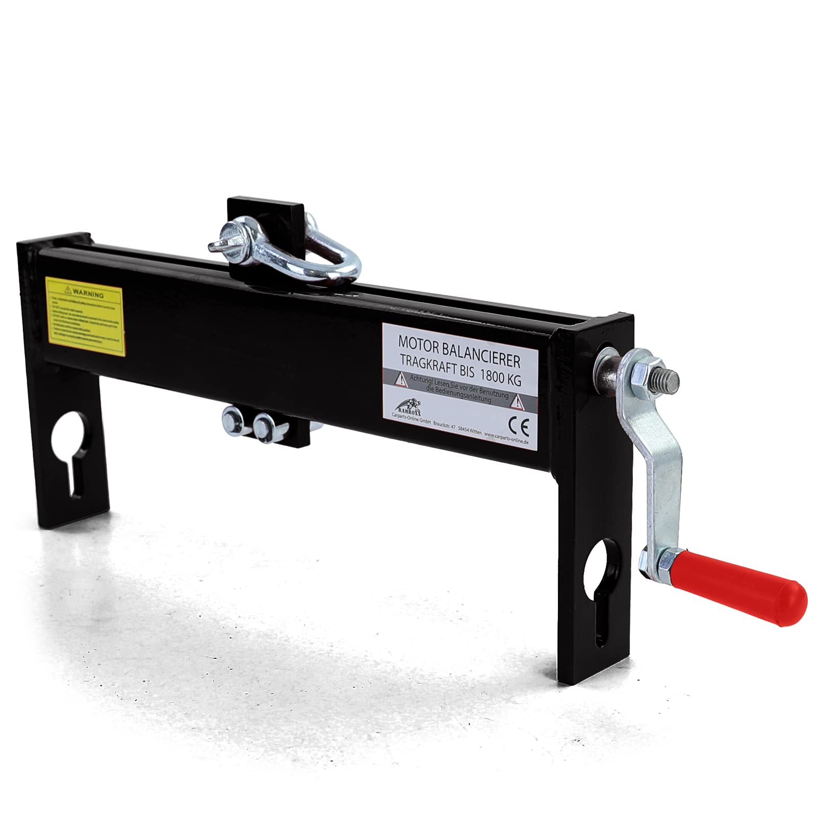 1800kg Profi Motor Balancierer Positionierer für Werkstatt Hebekran Schwarz
