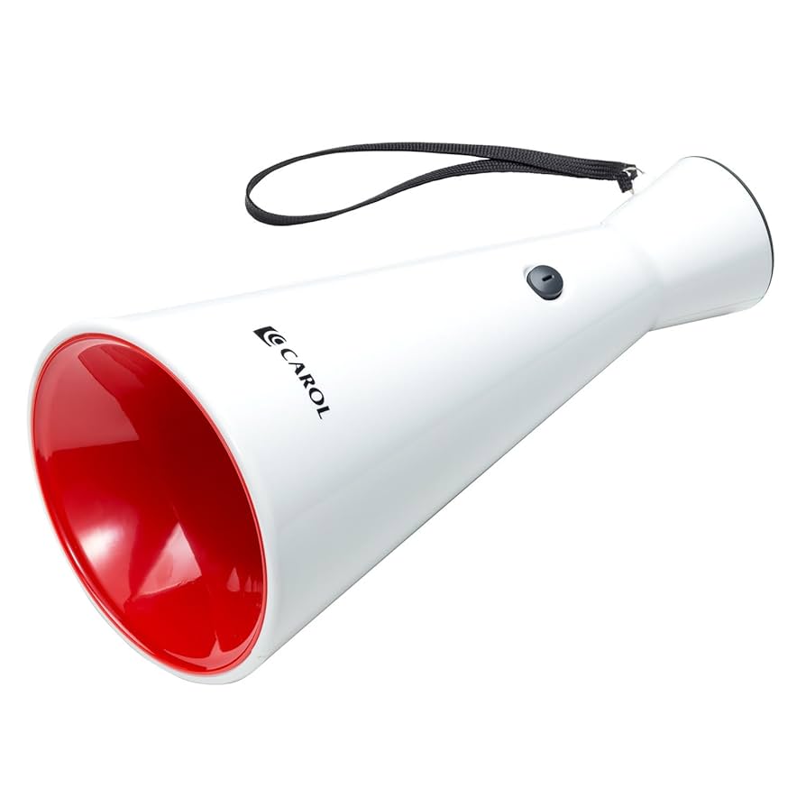 Amazon.co.jp: イーサプライ ハンドメガホン 拡声器 トラメガ