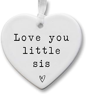 Sisterly Keepsake | Love You Little Sis Gift | Cherished Sibling Tribute | Thoughtful Sister Souvenir | Heartwarming Sisterly Bond | Special Sister Memento | Thoughtful Gift for Sis