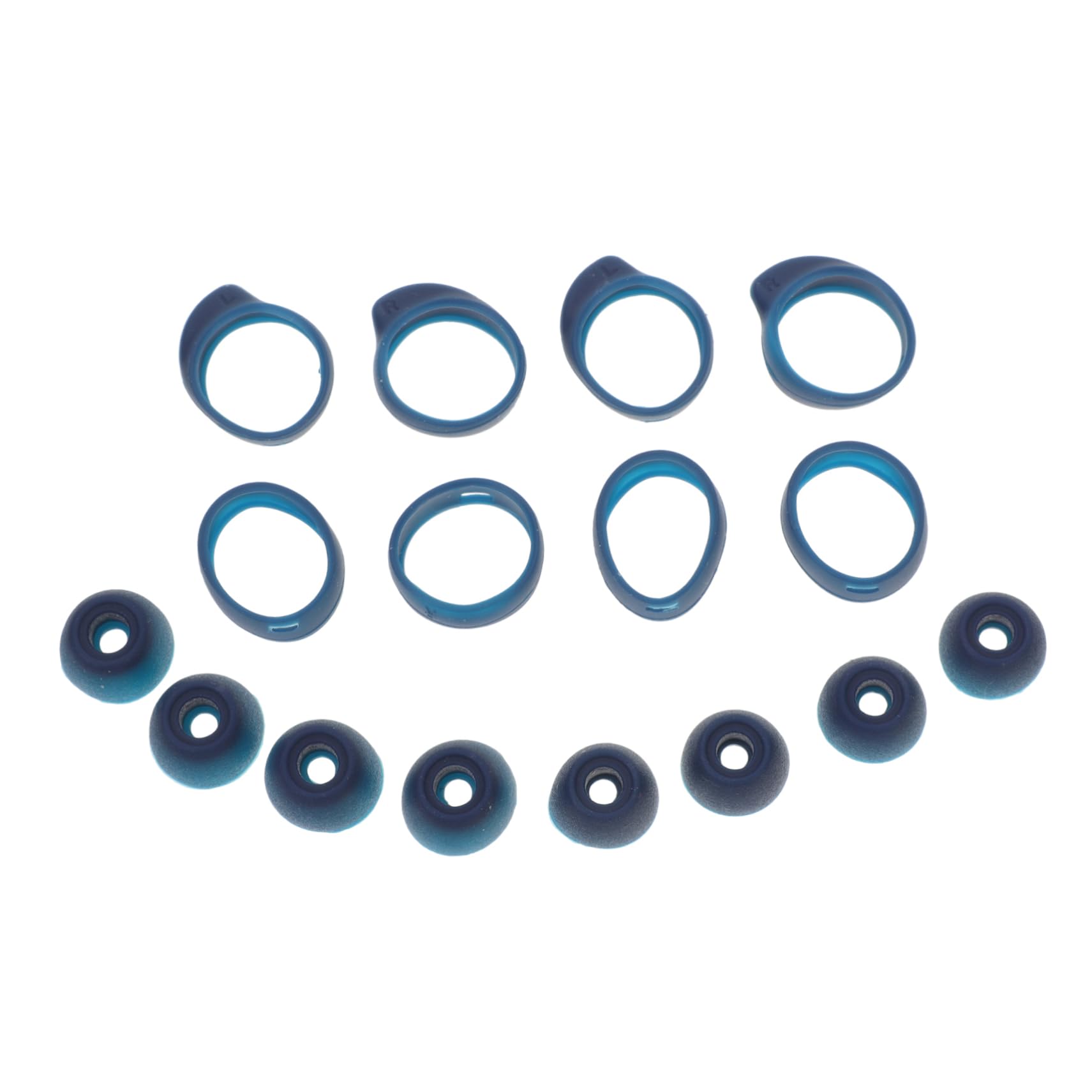 Mikikit 16pcs Earbuds Case Earphone Plugs Cover Headphone Plug Practical Design