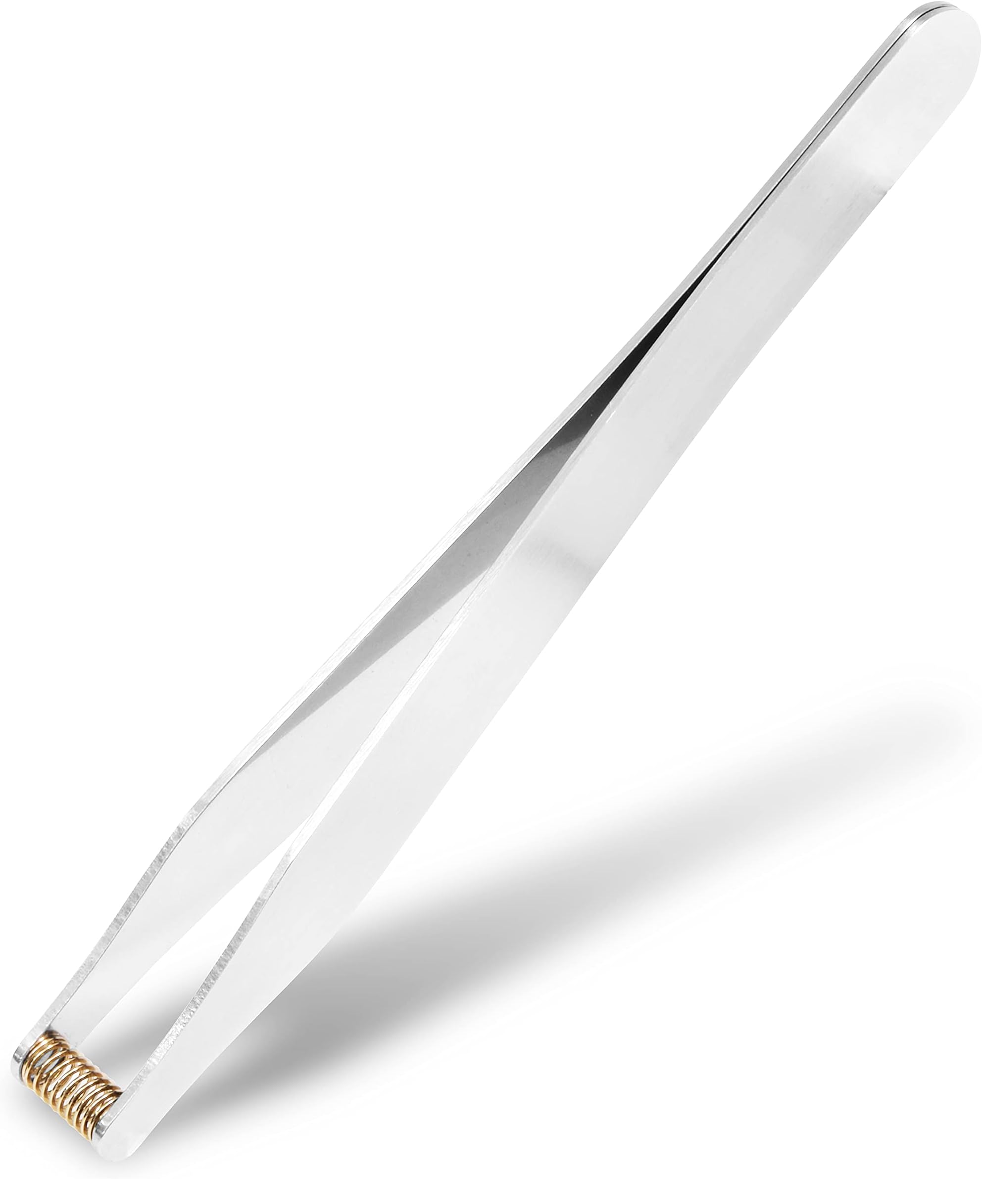 Seki Japan Ear Hair Trimmer, Stainless Steel Clipper Tweezers, Spring Hair Removal Trimming Tool Safe Design