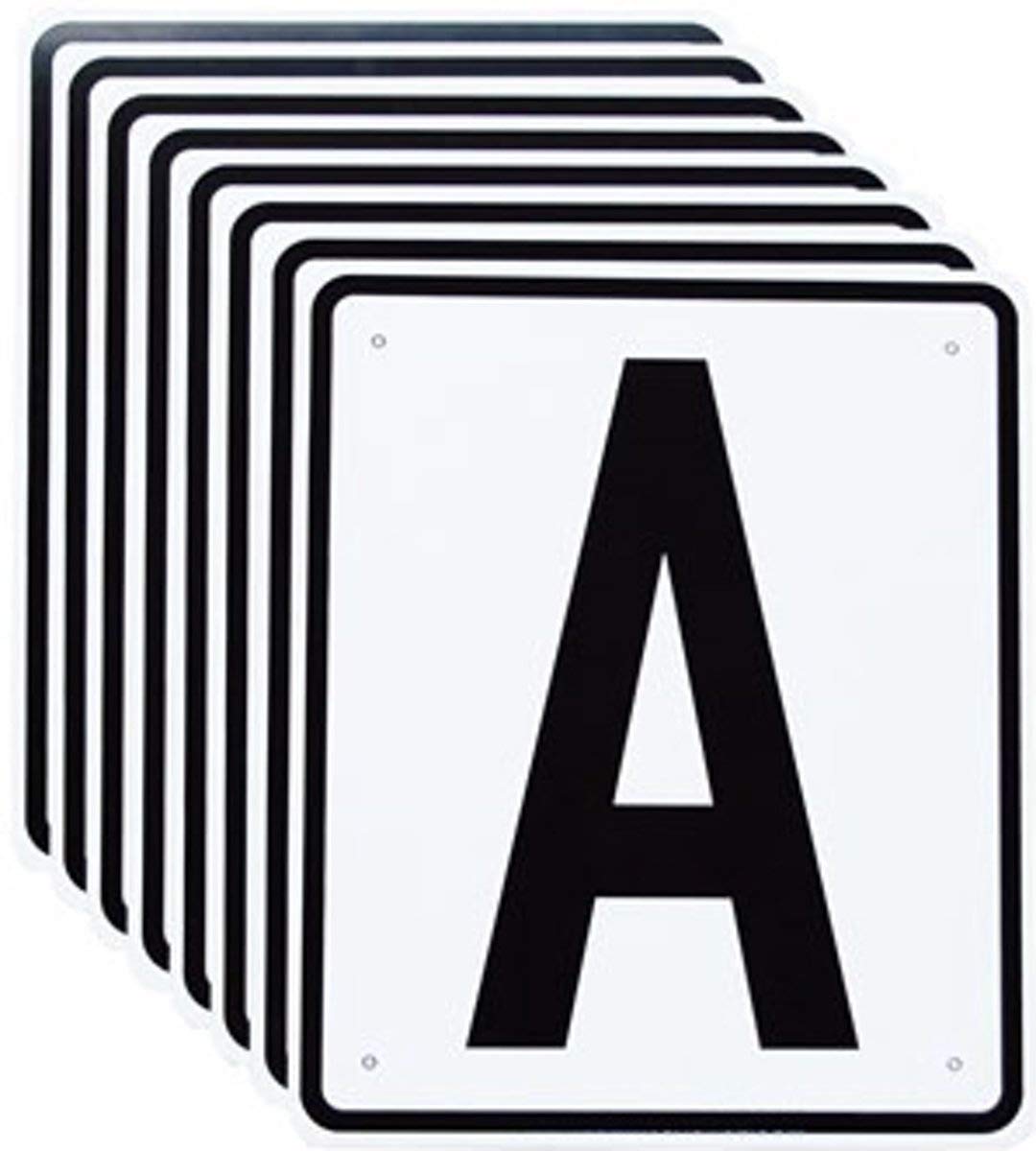 Horka Lote de 8 Placas con Letras de Doma