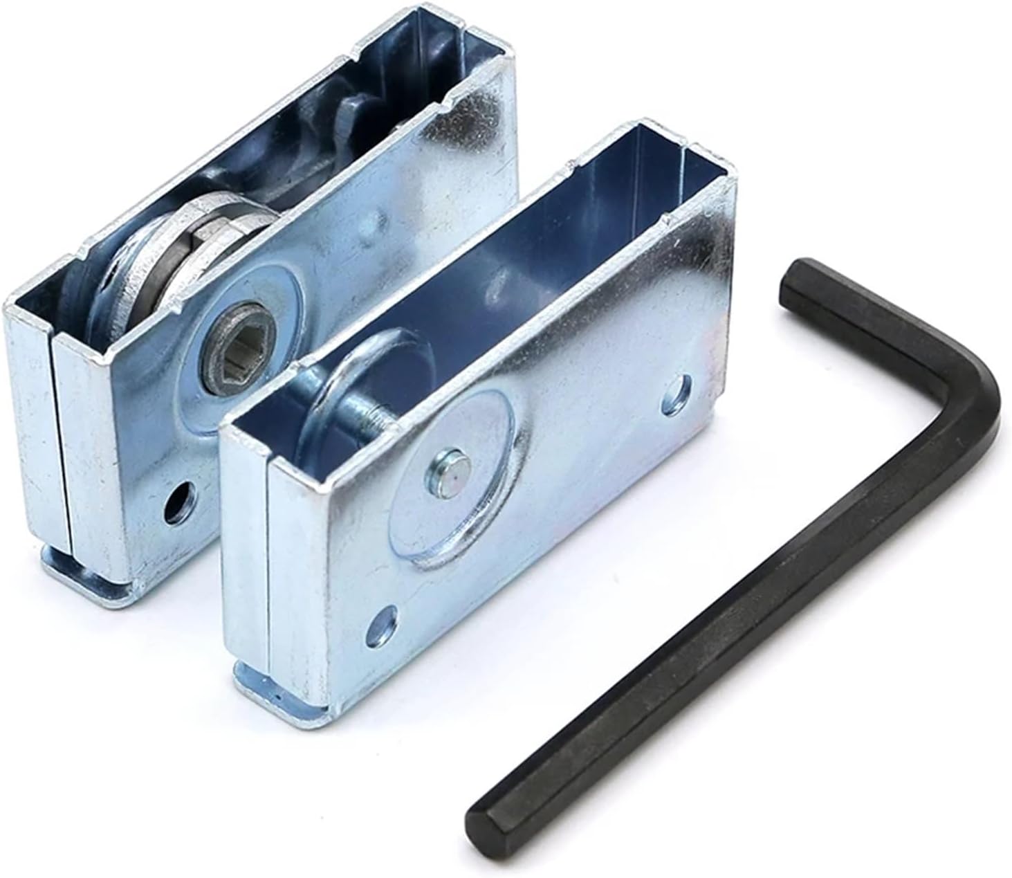 XK711 Parallel Door Type Flat Panel Assembly Buckle Lock R5 Hook Lock Concealed Door Buckle Side Loading Hook Lock 1Pcs(XK711-90)