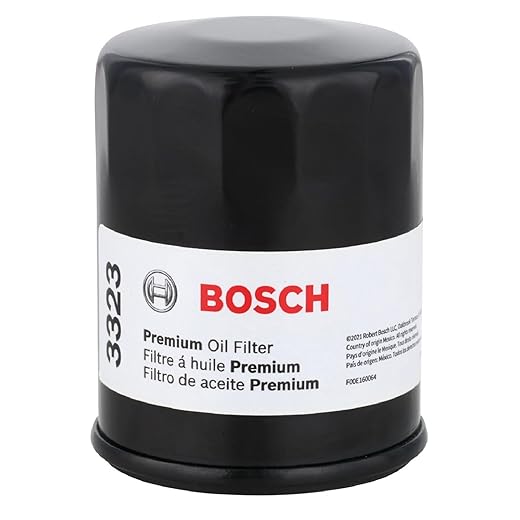 2. Bosch 3323 Premium FILTECH Oil Filter