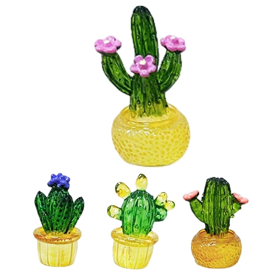 サボテンと人工花の装飾用植物 Amazon｜HGJH サボテン 多肉植物 造花 DIY 本物そっくり