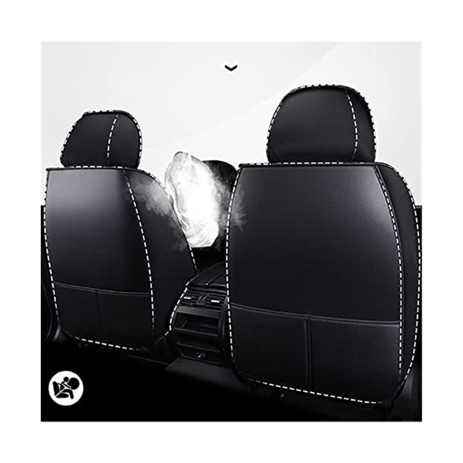 Für Megane 2 3 Für Master Für Scenic Für Captur Für Clio Für Fluence Für Kangoo Leder-Autositzbezüge Schutz Autositzbezüge