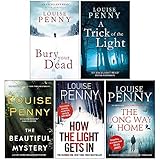 Chief Inspector Gamache Book Series 6-10 Collection 5 Books Set (Bury Your Dead, A Trick Of The Light, The Beautiful Mystery, How The Light Gets In, The Long Way Home)