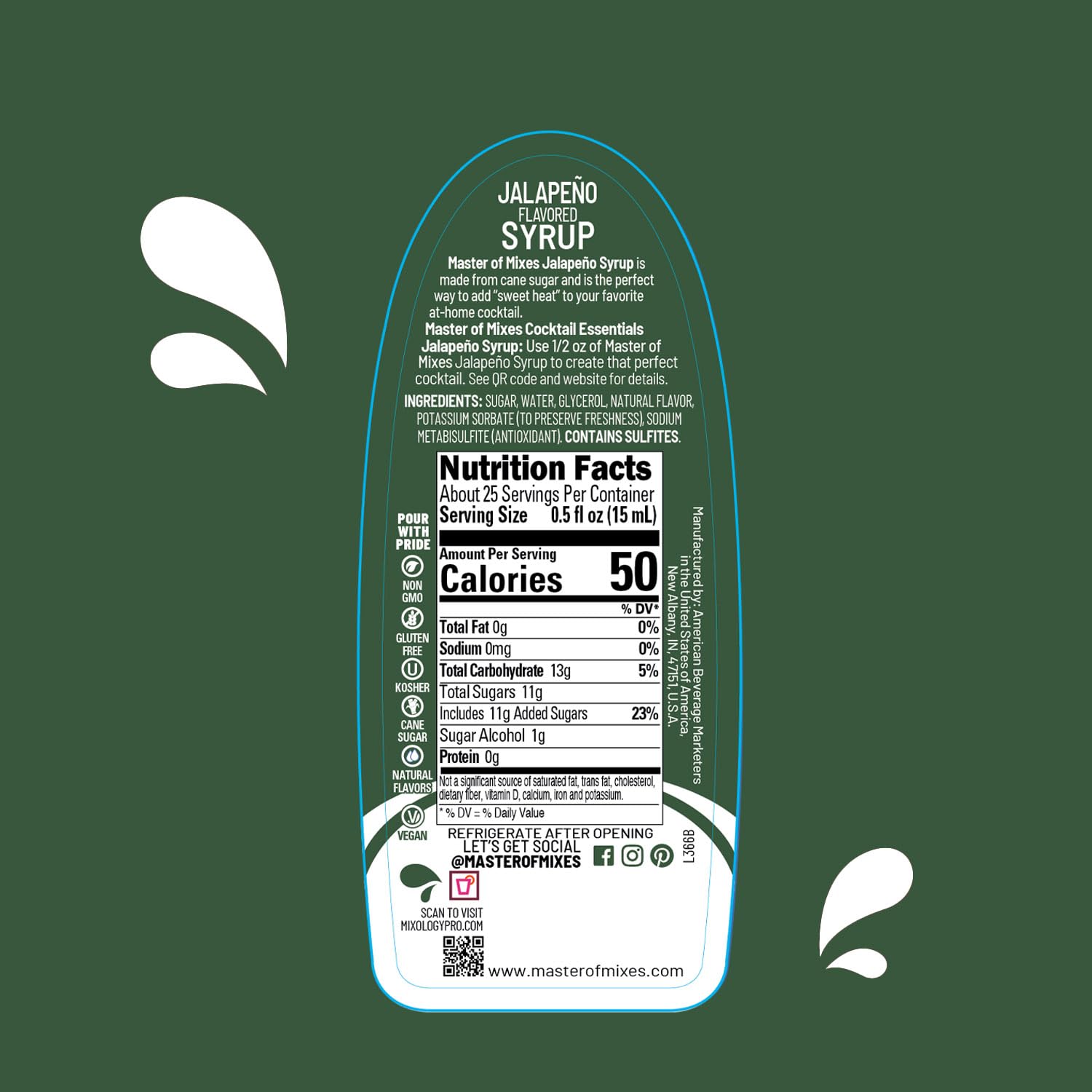 Amazon.com : Master of Mixes Cocktail Essentials Jalapeño Simple