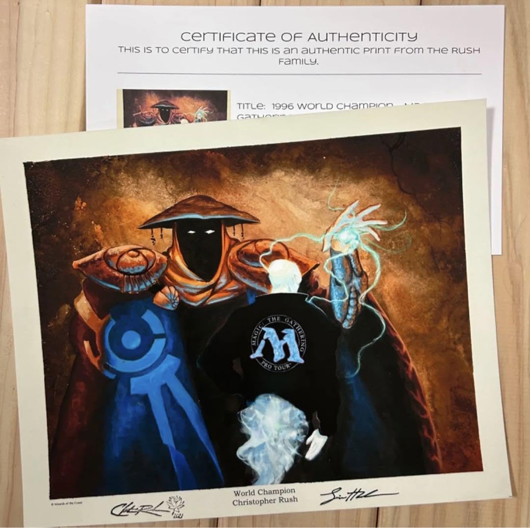 Amazon.co.jp: MTG 1996 World Championアートプリント : ホーム＆キッチン