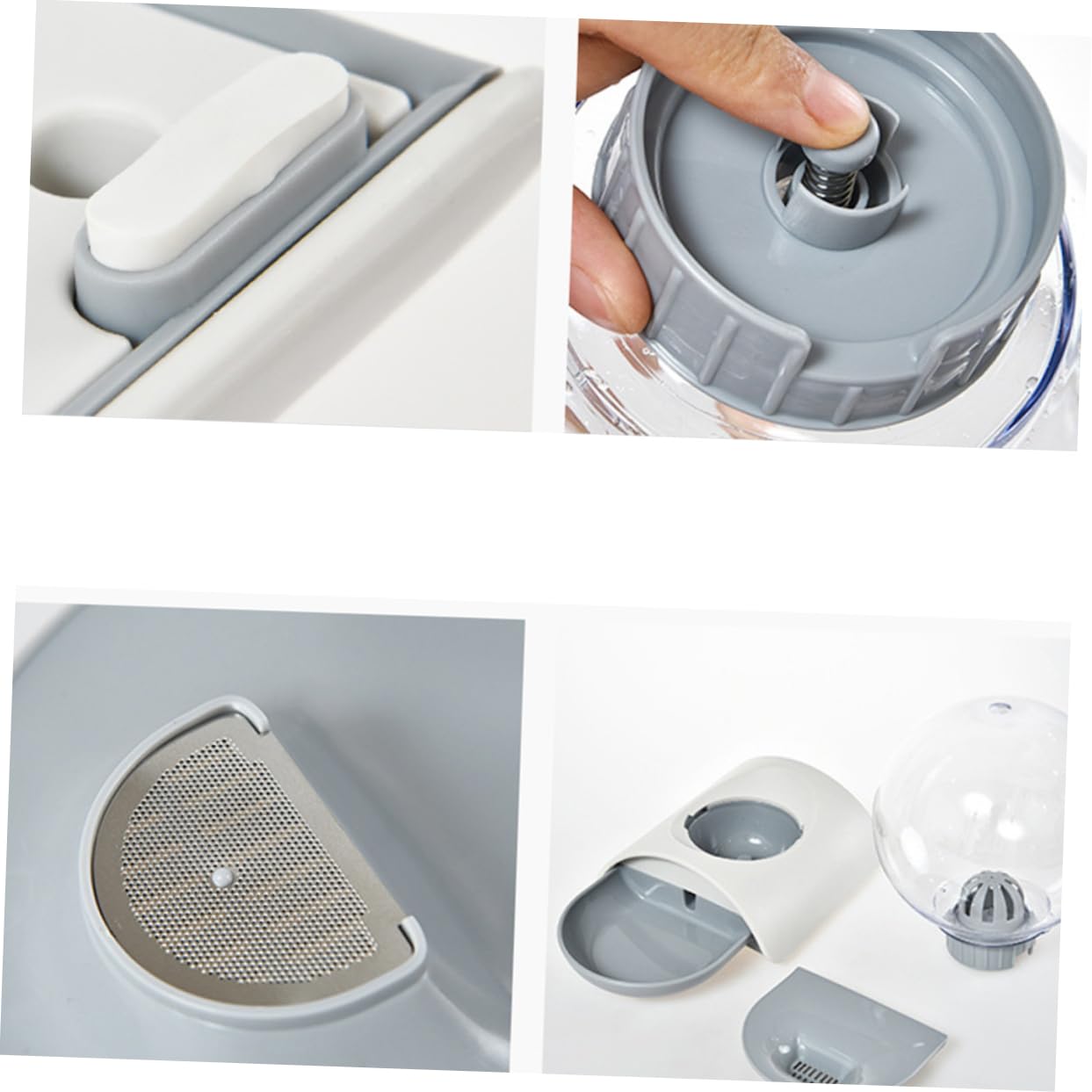iplusmile Automatischer Wasserspender Für Haustiere Aus Abs Und Kunststoff Großer Fassungsvermögen Siphonprinzip Für Einfache Wasserabgabe Geeignet Für Hunde Und Katzen Leicht Zu