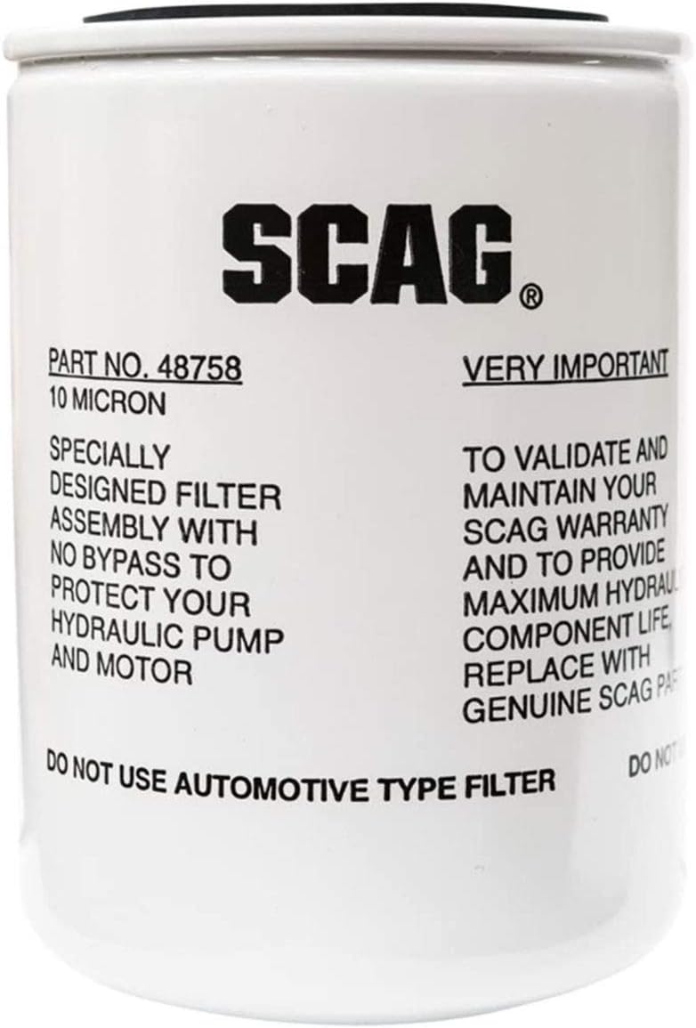 Scag 2PK Genuine OEM Hydraulic Transmission Filter 48758