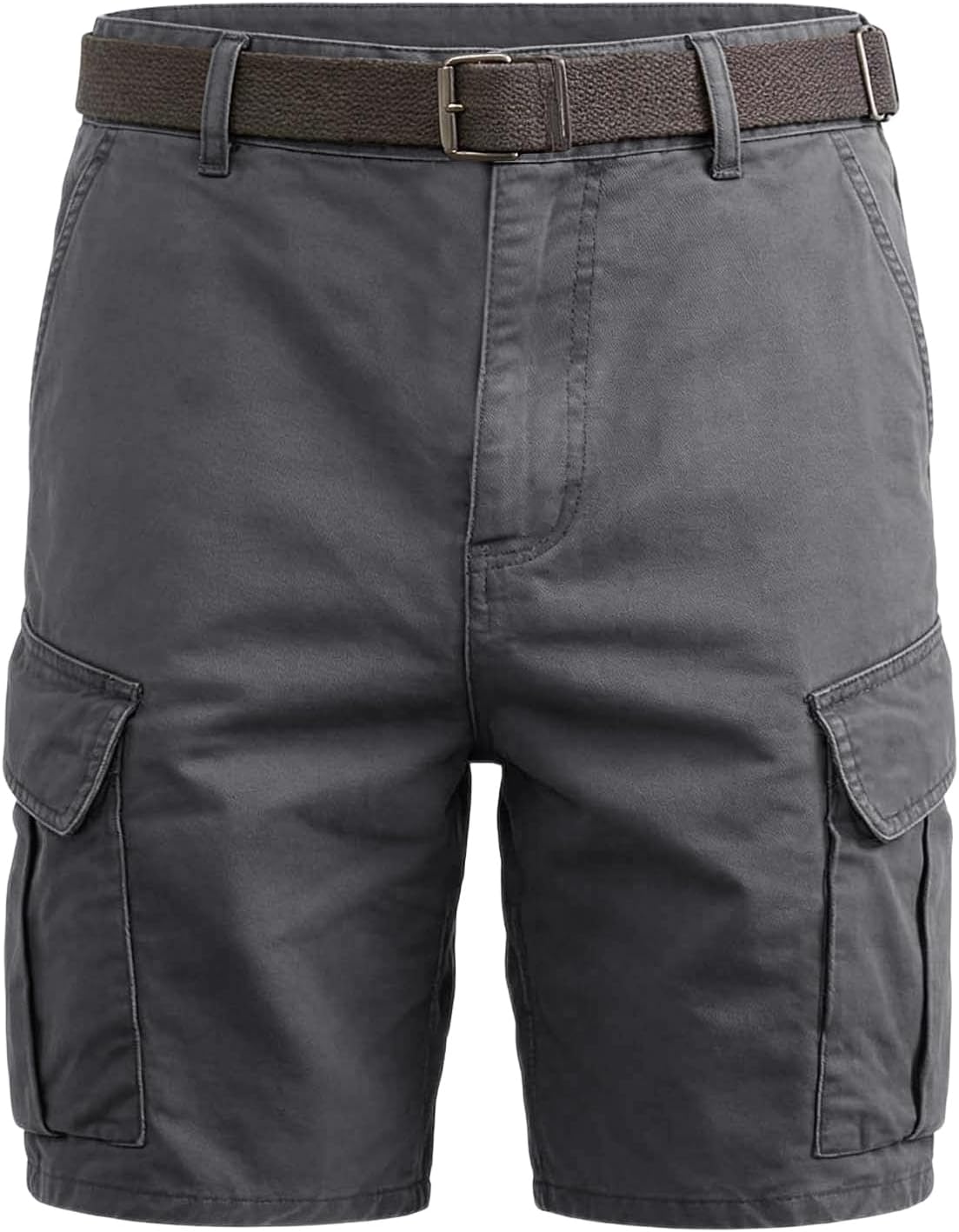 Ymosrh Mens Casual Shorts Classic Fit Summer Outdoor Hiking Cargo Shorts with Pockets S-4XL