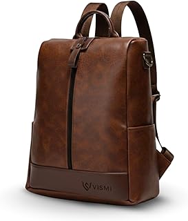 VISMIINTREND Backpack for Women | Stylish Vegan Leather Backpack Bags for Women | College Bag for Girls | Office, Travel & Daily Use | Trendy Women Backpack | Gift for Wife, Sister & Friend Price in India