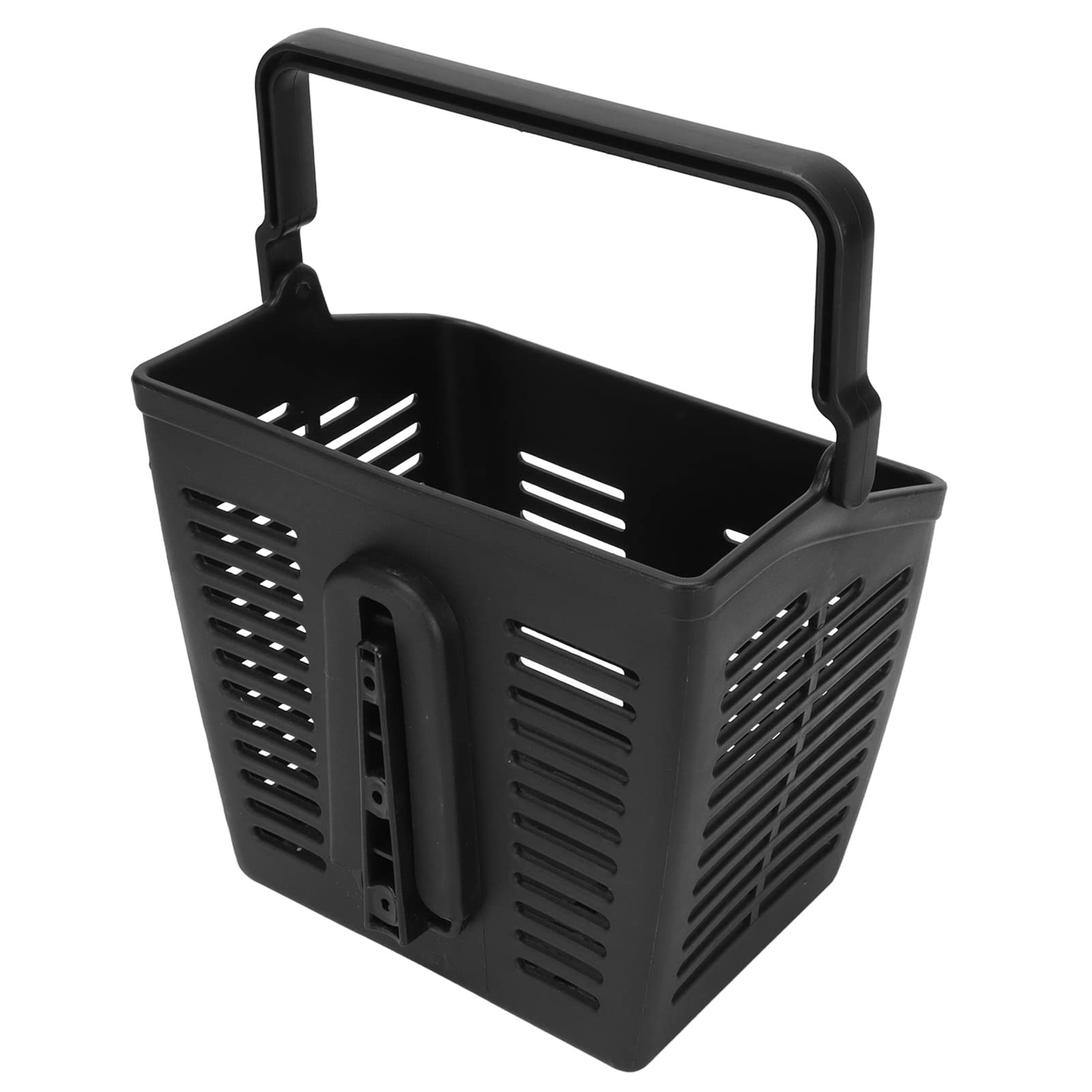 Cesta universal de movilidad para scooter, accesorios delanteros para scooter, cesta de asa de alta capacidad para compras y viajes, material ABS duradero con fácil instalación para