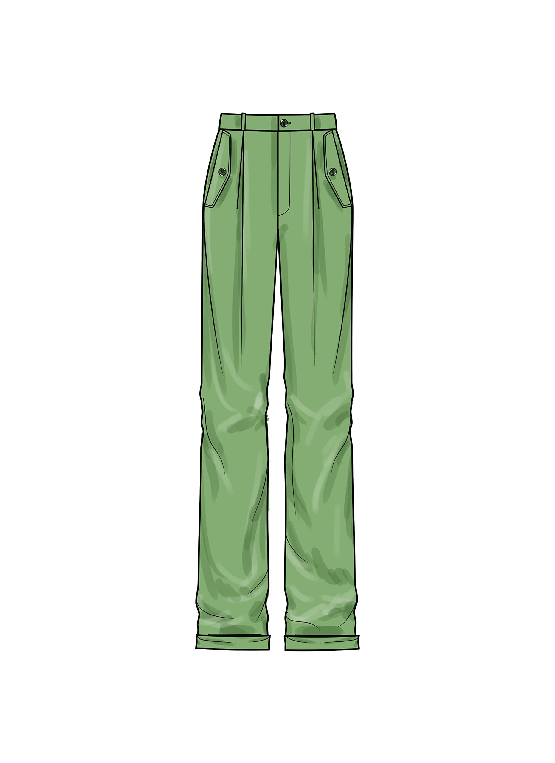 Patron de couture Simplicity SS9709U5 pantalon et short pour femme U5 tailles 16-24
