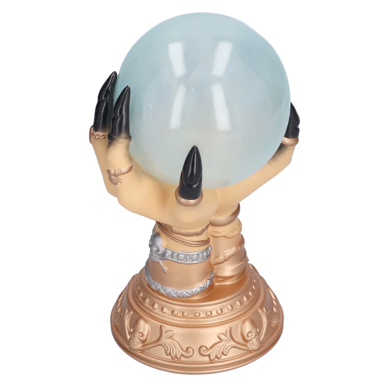 Boule de cristal magique main de sorcière, cadeau idéal pour déco d'Halloween