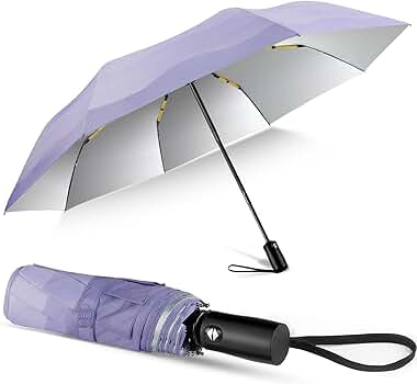 Amazon.com: Lejorain Cute Women Sun Umbrella - Automatic
