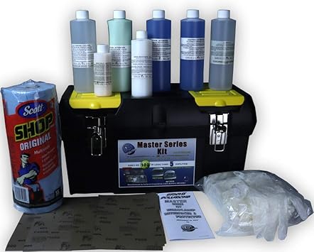 Detail King Commercial Series Headlight Restoration Kit - Restore Headlights to the Fresh Off the Lot Look