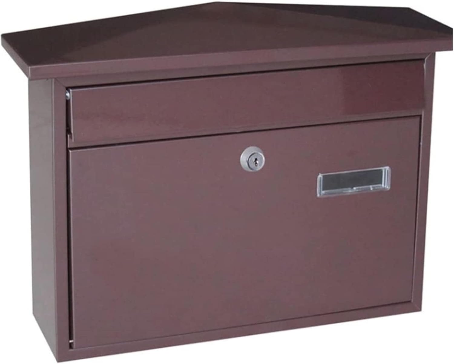 Wall Mount Letterbox Mailboxes Posts Door Letterboxes Package Lockers Mail Drop Collection Boxes 16.1×11.4×3.9 Inch