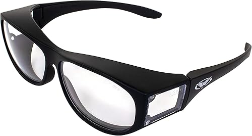 Global Vision Escort - Gafas de sol con sobre-prescripción, tienen lentes laterales a juego que cumplen con las normas ANSI Z87.1-2003 para gafas de