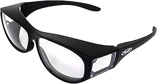 Escort Advanced System Safety Glasses Fits Over Most Prescription Eyewear