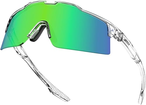 ATTCL Gafas de sol unisex TR90 de ciclismo para hombres y mujeres, lentes de PC, gafas deportivas, ciclismo, pesca, correr