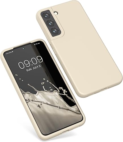 Miniatura 9 de kwmobile Funda compatible con Samsung Galaxy S22 - Funda de silicona TPU con acabado suave - glaseado de azúcar