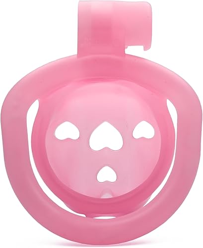 Miniatura 47 de FYJENNICC Love 1.0 - Jaula de castidad – Dispositivo de castidad masculina de resina ligera con bloqueo invisible, equipo de bondage para hombres