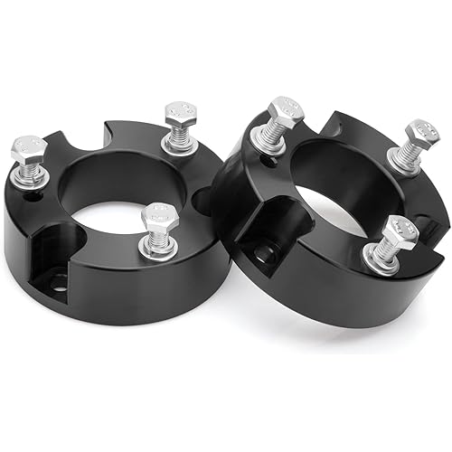 Dynofit 2.5 In Front Leveling Lift Kits for 2019+ Ford Ranger 2WD 4WD, Raise 2.5" Front Strut Spacer Suspension Leveling Kits Lift Spacers