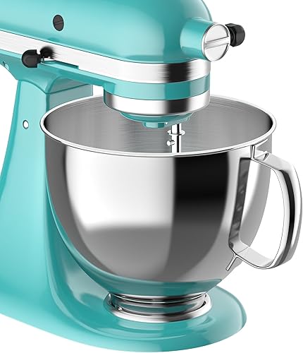 Miniatura 1 de Coolcook KitchenAid - Tazón de acero inoxidable para batidora de pie inclinable de 4.5 a 5 cuartos de galón, tazón de acero inoxidable 304 de 5