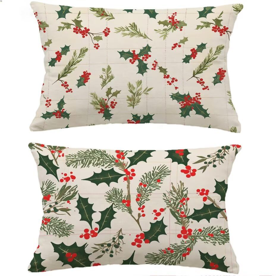 Coussin lombaire extérieur 70x90 résistant à l'eau aspect lin blanc pour canapé