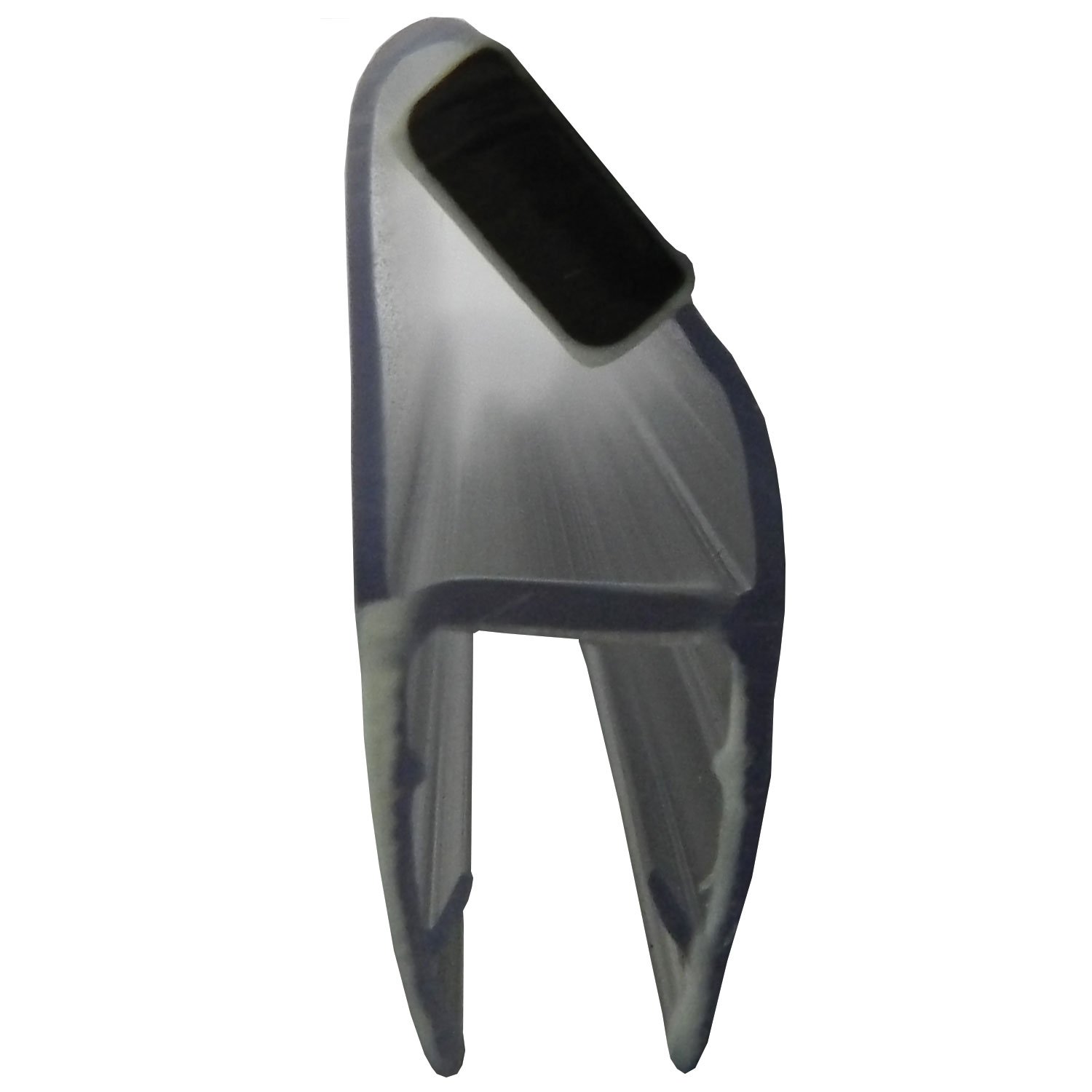 Di Vapor (R) Angled Magnetic Shower Door Replacement Seal | 4-6mm/8mm/10mm Glass (Glass Thickness: 4-6mm, Seal Length: 2m)