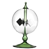 DORAMI Green Solar Power Radiometer Crookes Solar Energy Spinning Vanes Glass Windmill Gift Home Desk Decoration