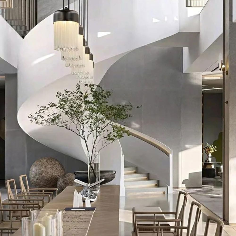 7,8" Lampa wisząca Szklana rurka Lampa wisząca Przemysłowe czarne lampy wiszące 12W LED Mały żyrandol Oprawy sufitowe do jadalni Salon Cafe Bar Restauracja LWX