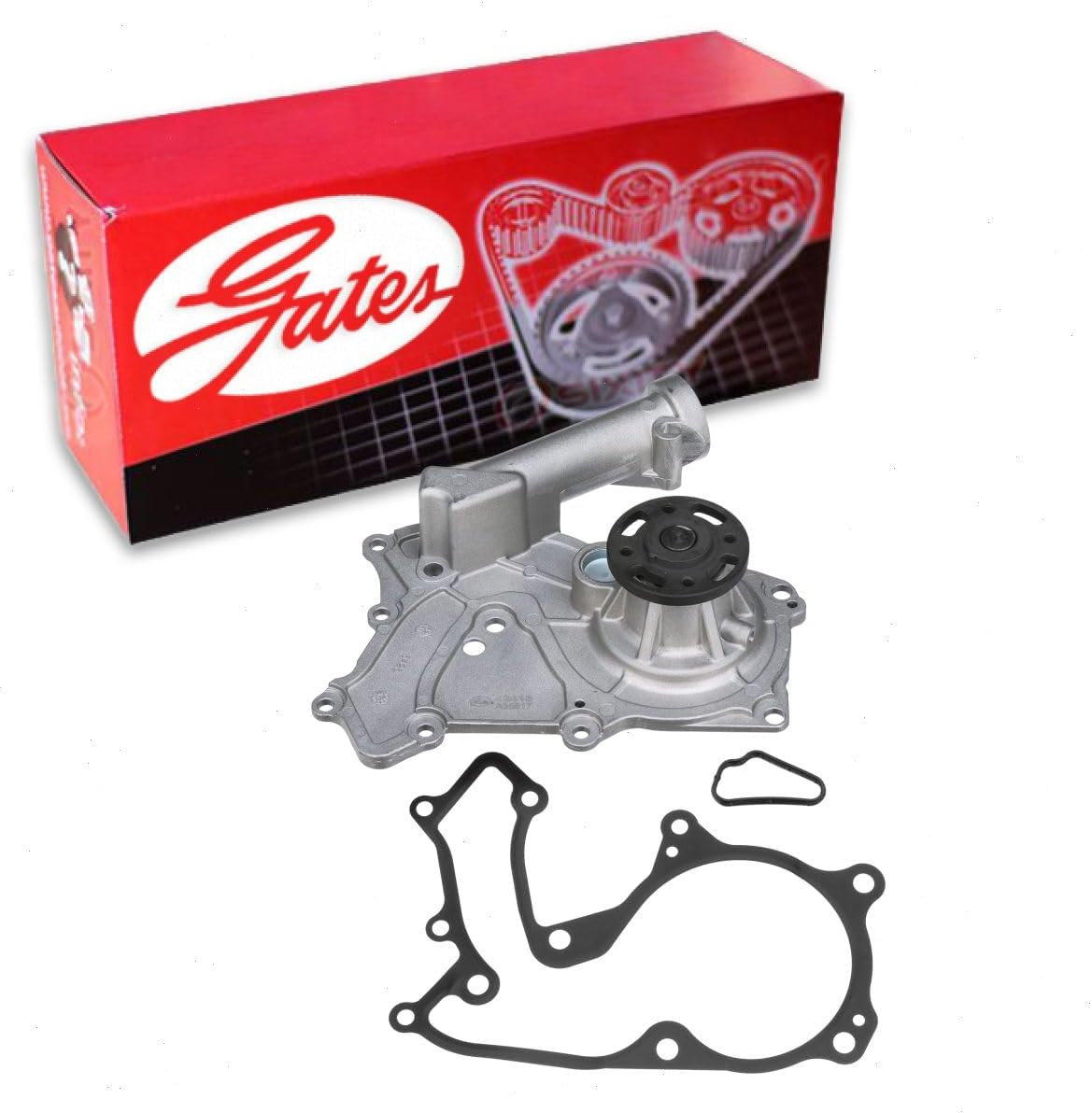 Gates Engine Water Pump compatible with Kia Sorento 3.3L V6 2014-2018