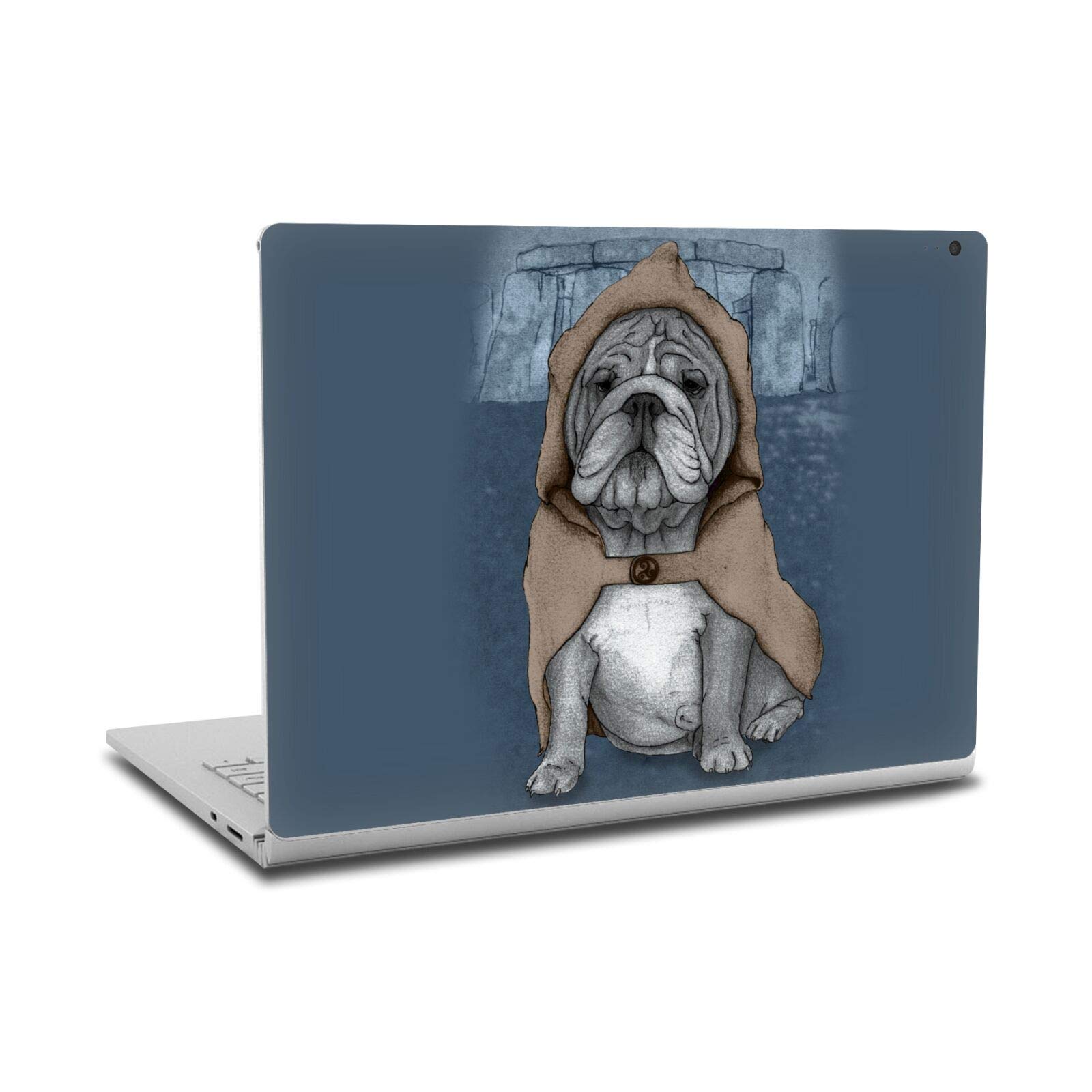 Housse vinyle Bouledogue Anglais Barruf pour Microsoft Surface Book 2 premium - 7