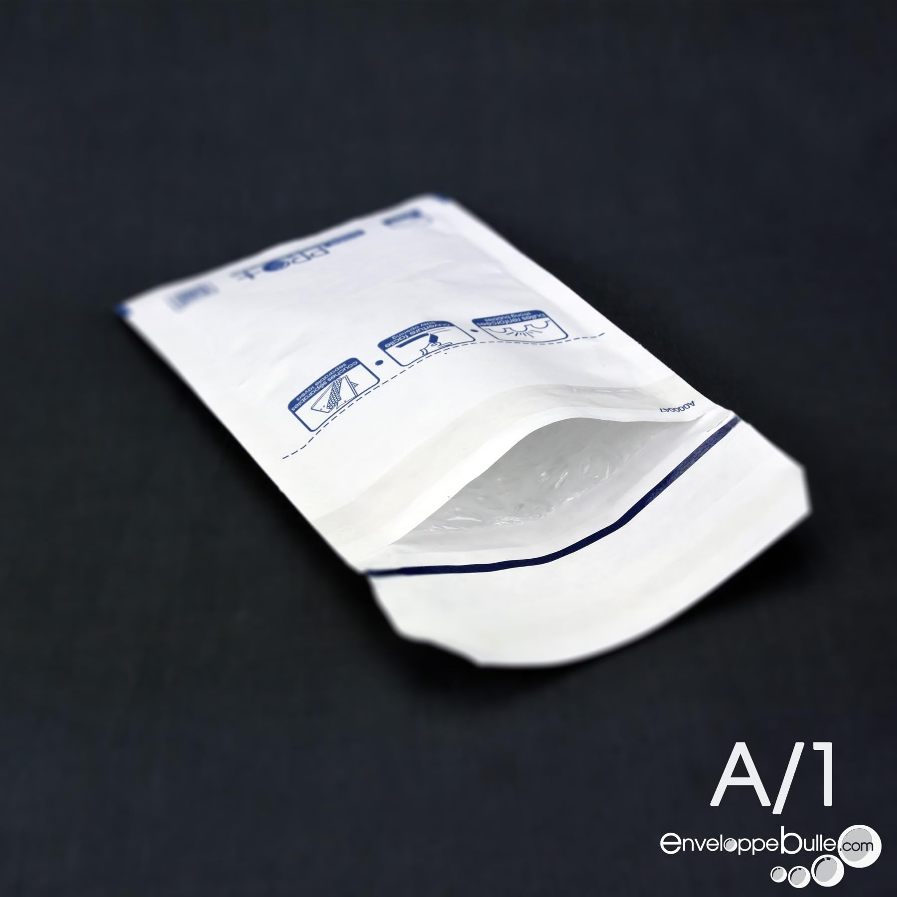 Lot de 200 enveloppes à bulles blanches gamme PRO A/1 format 90x165mm