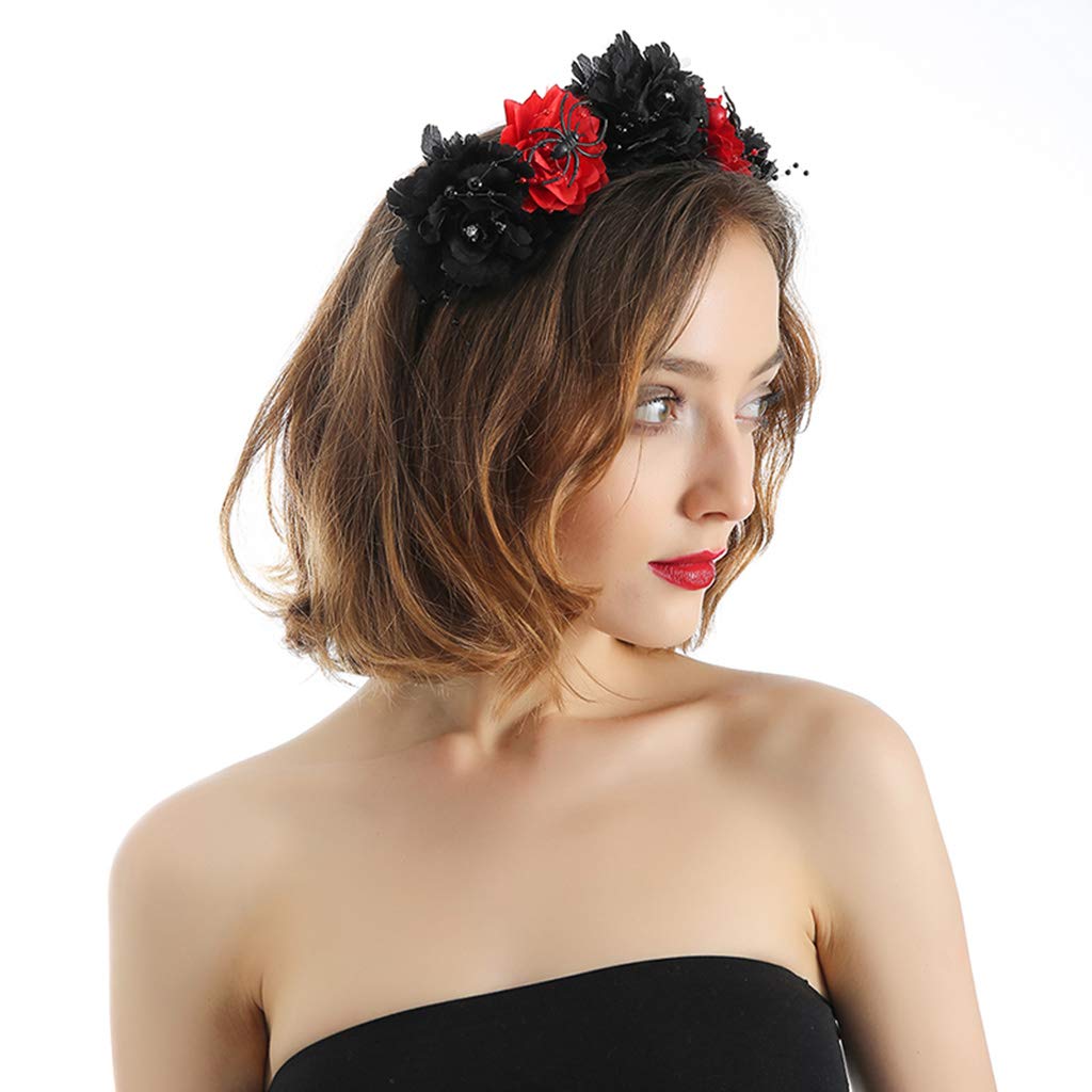 AKTVSHOW Halloween-Haarbänder & Fledermaus-Clips Für Damen & Mädchen – Gruselig-süßes Party-Accessoire