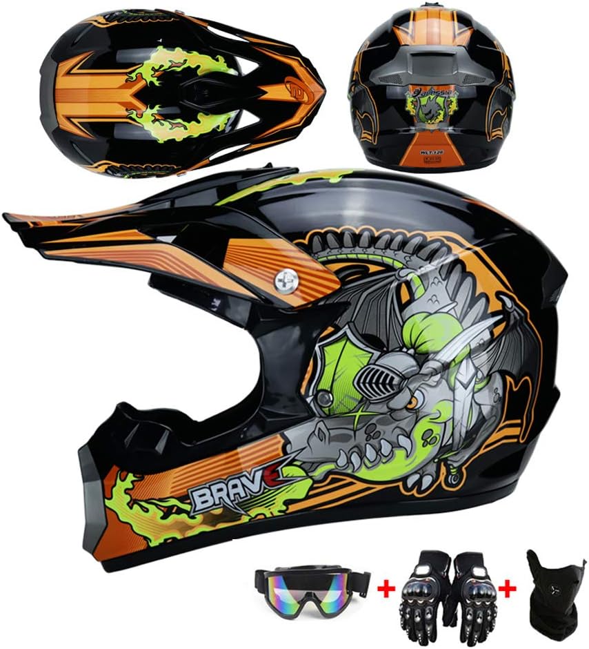 casco per bambini per moto