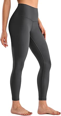 Clouduxi High Waisted Workout Leggings for Women - 25" Buttery Soft Yoga Pants Gym Athletic Lounge