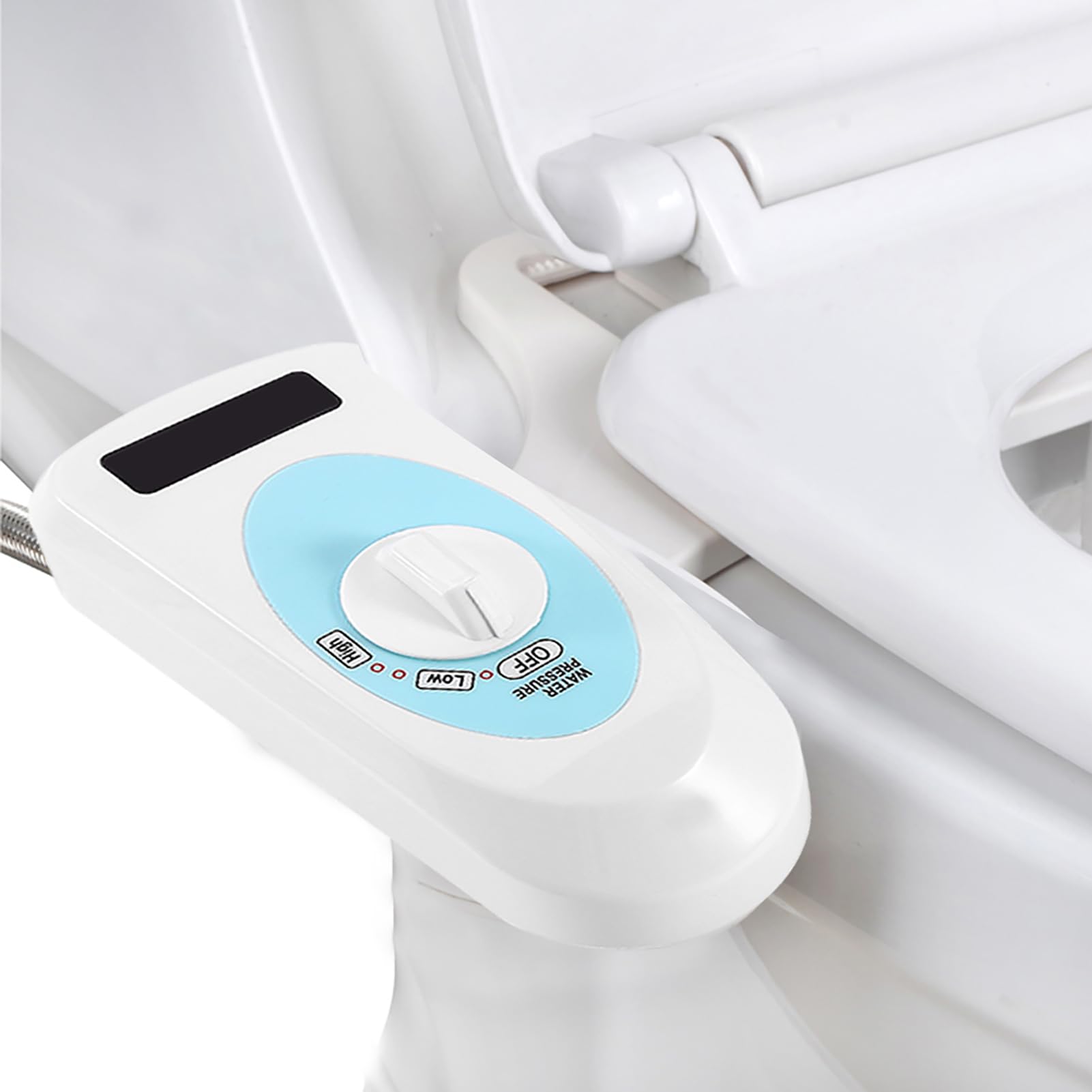 Bidet WC con doccetta per pulizia intima, ugello autopulente, spray acqua dolce non elettrico, accessorio meccanico per toilette