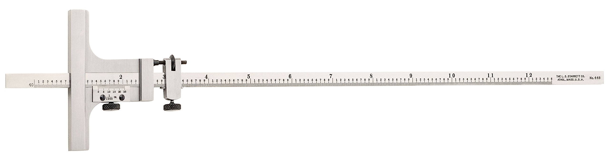 Starrett 448Z-6 Tiefenmesser : : Gewerbe, Industrie & Wissenschaft