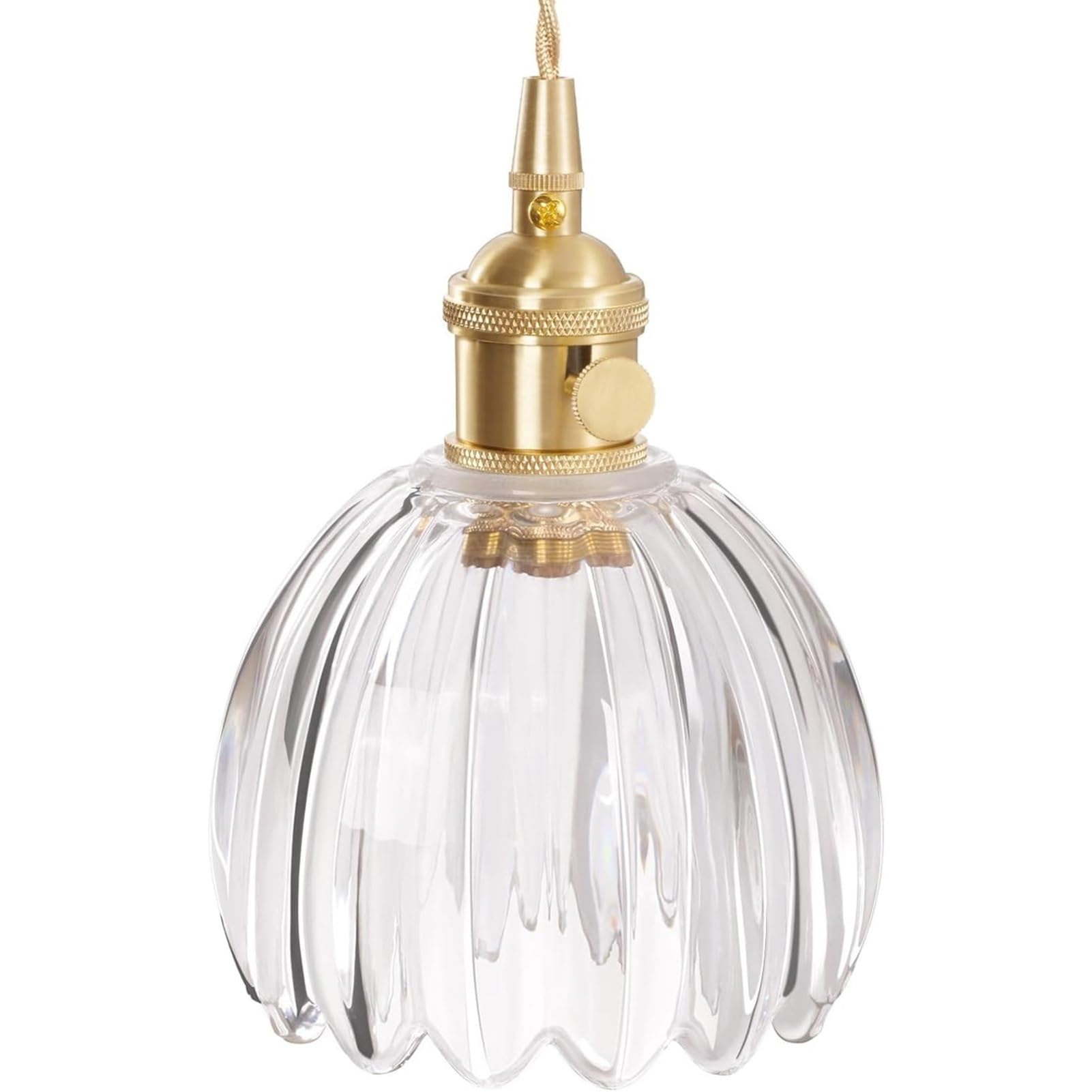 Glas Hängelampe mit Batterie und Fernbedienung, Wiederaufladbare LED-Hängeleuchte， Ohne Stromanschluss Hängelampen ，,dimmbare Retro Hängelampe Batterie, Dimmbare Pendelleuchte mit 6 RGB-Farben.(Clear)