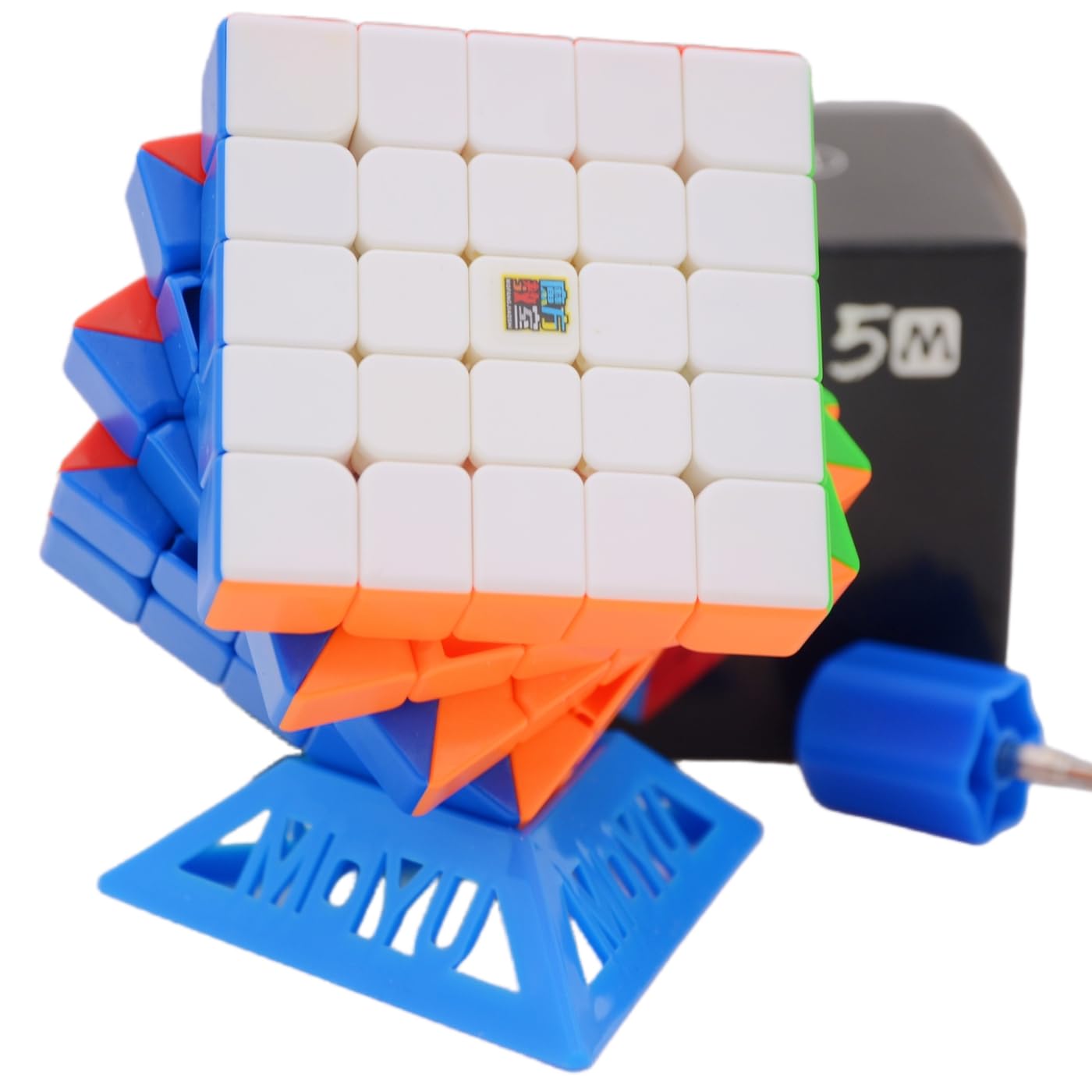 Moyu Meilong 5x5 M Magnetic Stickerless Speed Magic MFJS MEILONG 5x5x5 m Magnetic Cube Cubing Classroom 5x5 M Cube Magic Puzzle