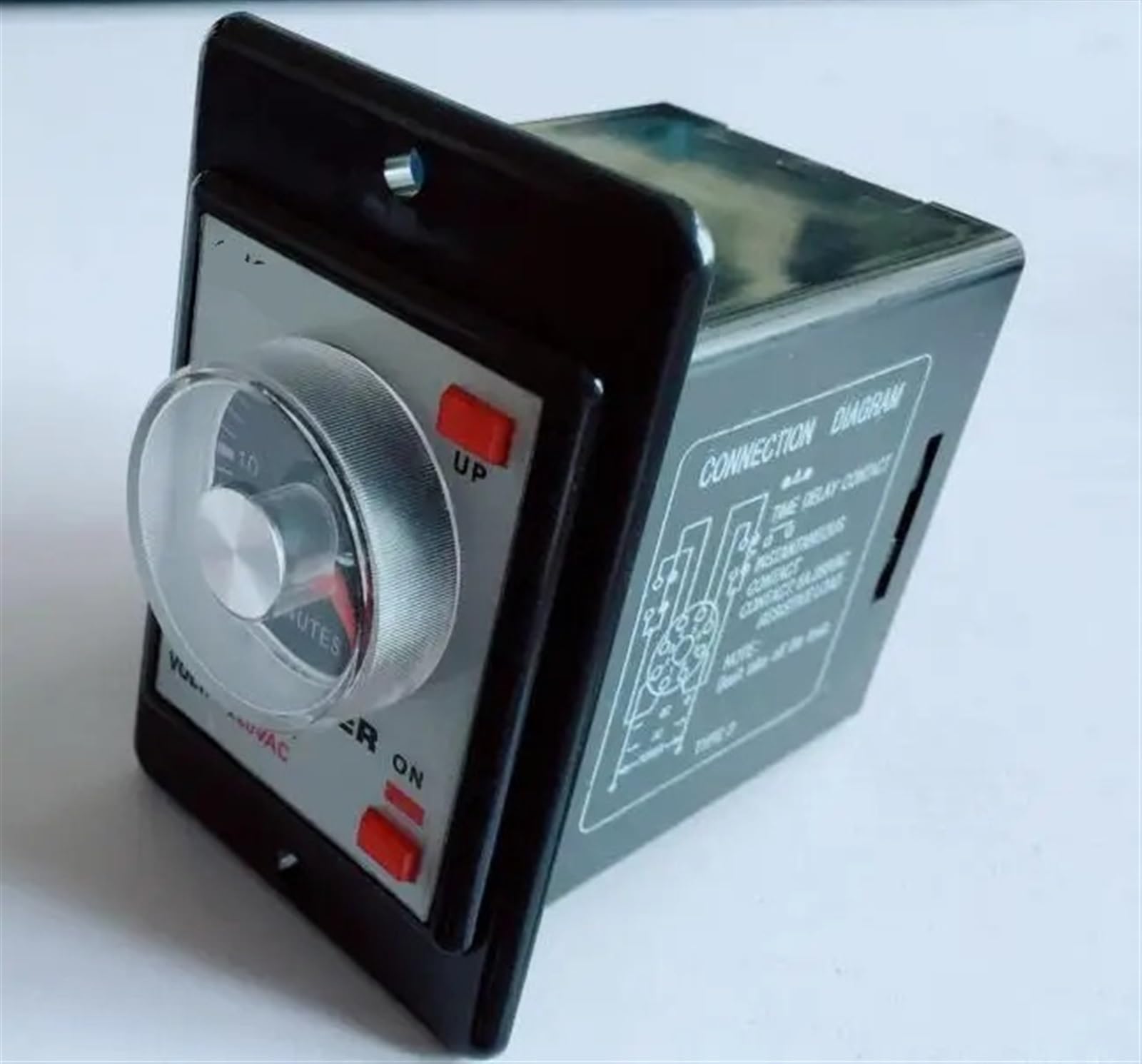 Relé de tiempo AH2-Y, 12 V CC, 24 V CC, 8 pines, 1 s, 10 s, 30 s, 60 s, 10 m, 30 m, 60 m, 1 unidad(DC24V,30S)