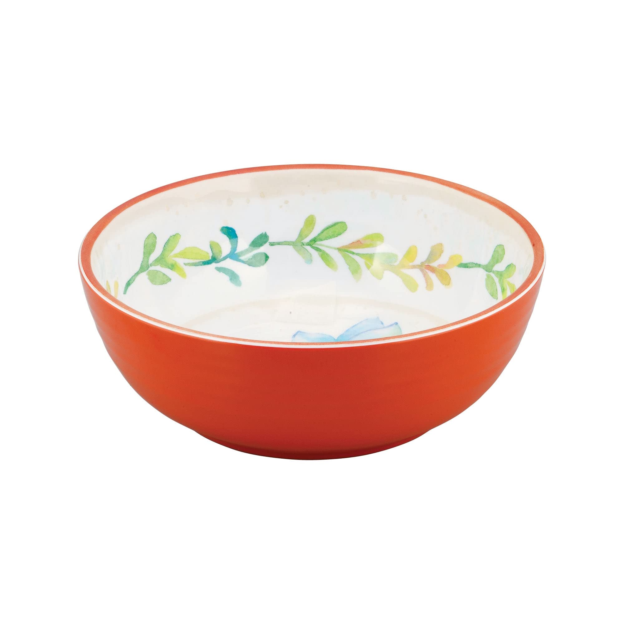 UP ware Sweet Succulents - Juego de cuencos de melamina redondos para pasta, arroz, sopa y ensalada, sin BPA, apto para lavavajillas, a prueba de roturas, multicolor, 7 pulgadas, juego de 6