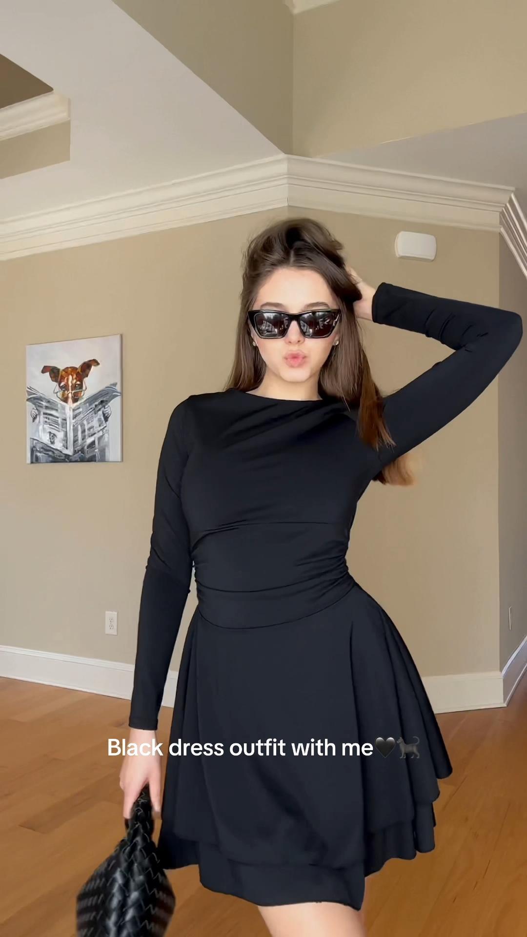 Watch Long Sleeve Short Party Club Dresses on Amazon Live